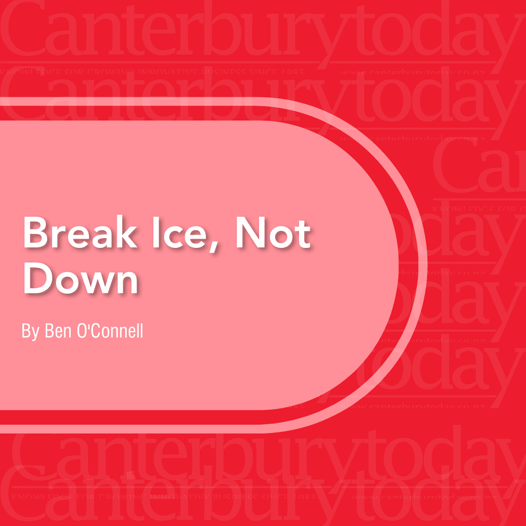 Break Ice not Down