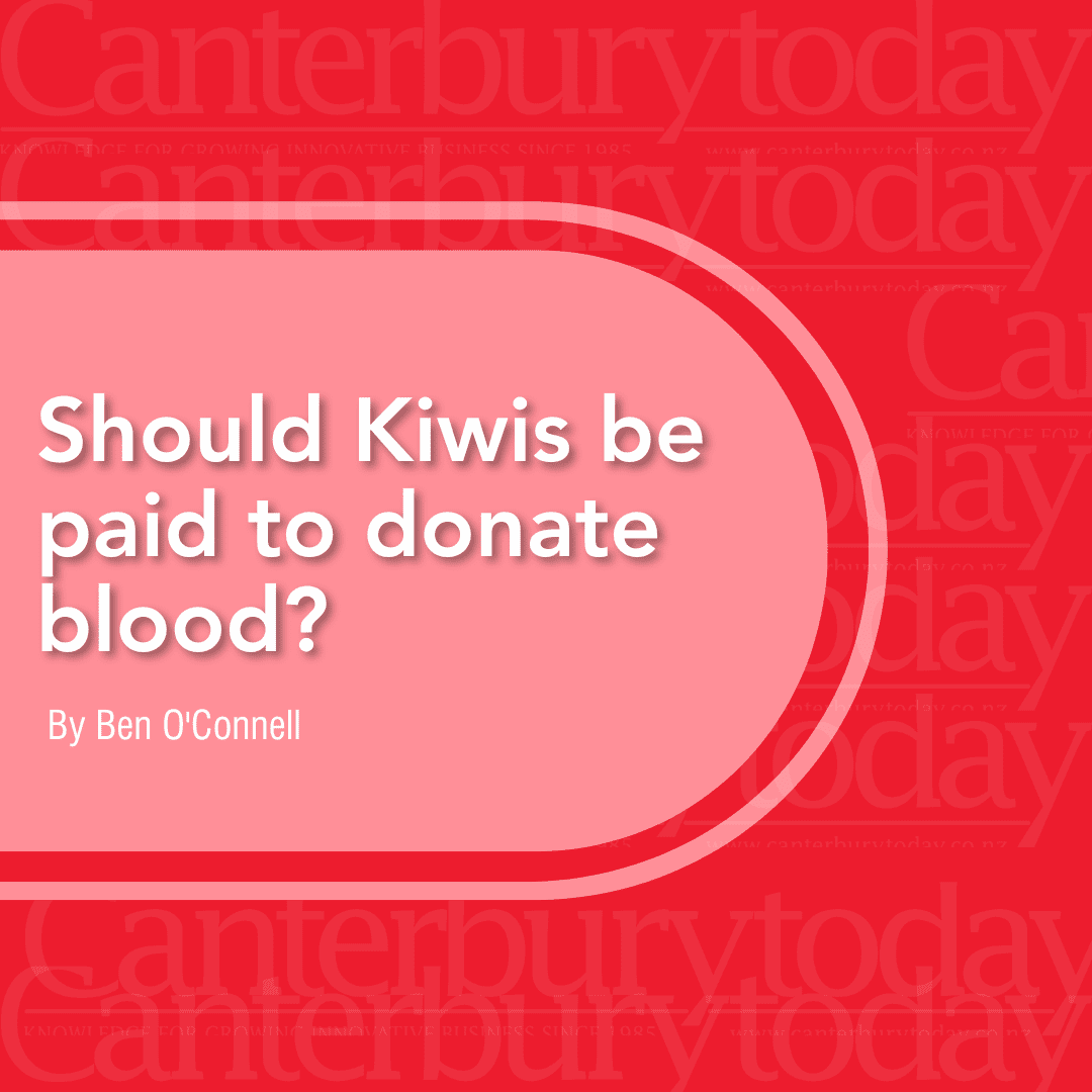 Should Kiwis be paid to donate blood?